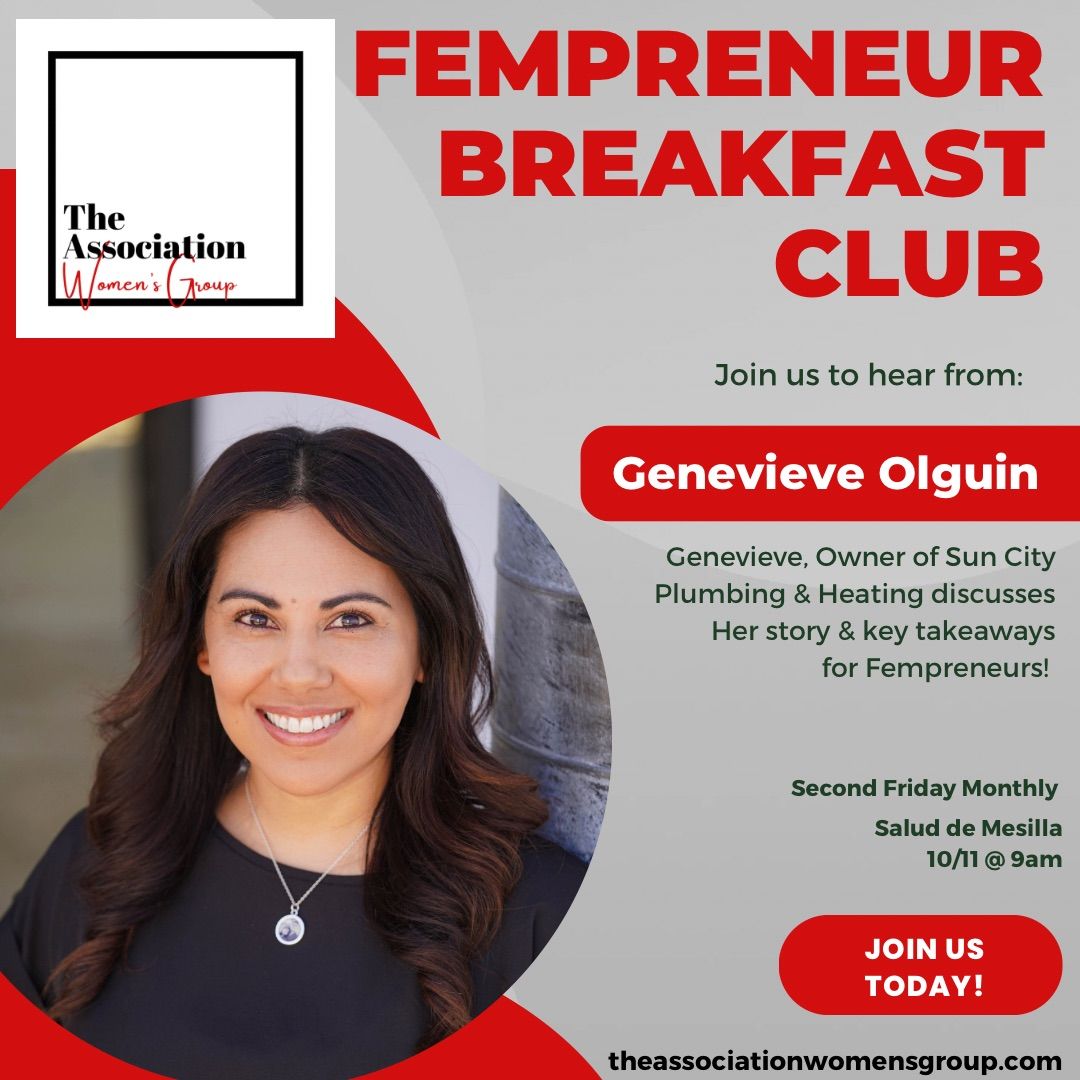 The Association's October Fempreneur Breakfast Club 