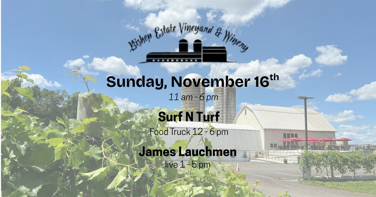 Surf n Turf Food Truck w\/ James Lauchmen live at Bishop Estate