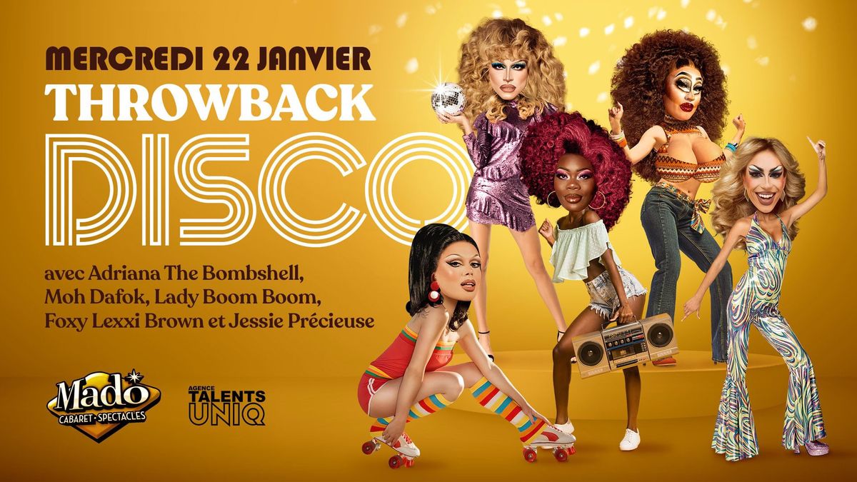 Les Soir\u00e9es THROWBACK : Disco 