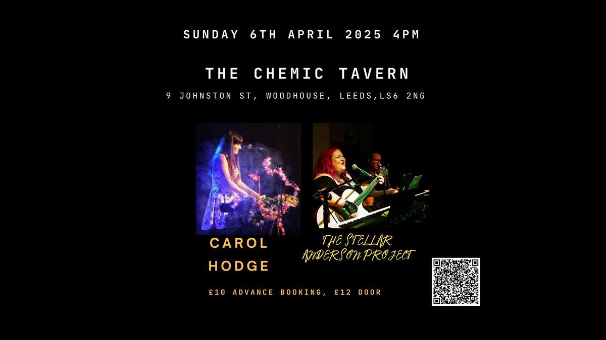 Carol Hodge + The Stellar Anderson Project live in Leeds