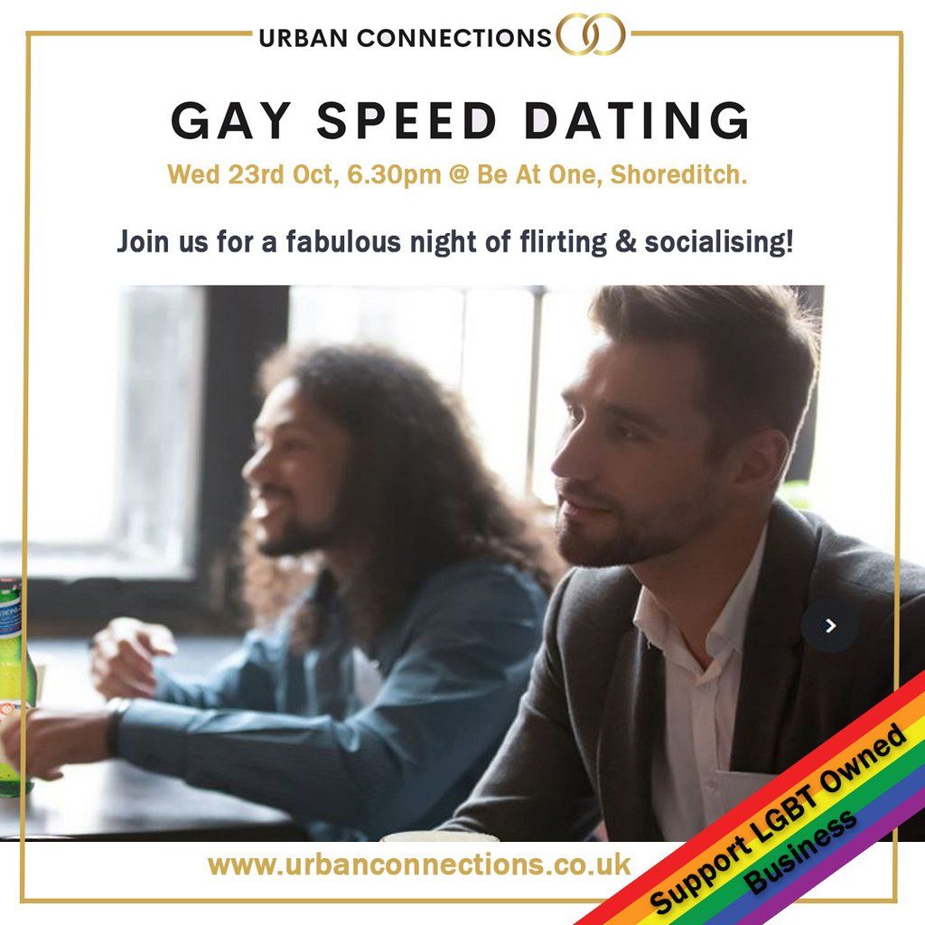 Gay Speed Dating East London