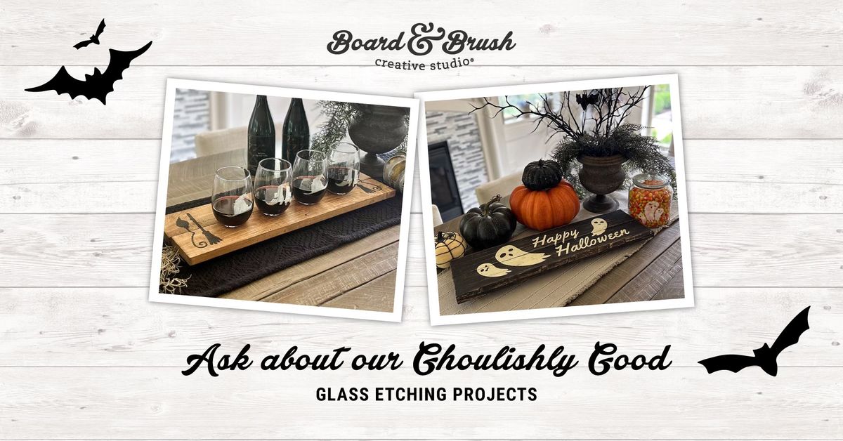 Glass Etch & Wood Workshop