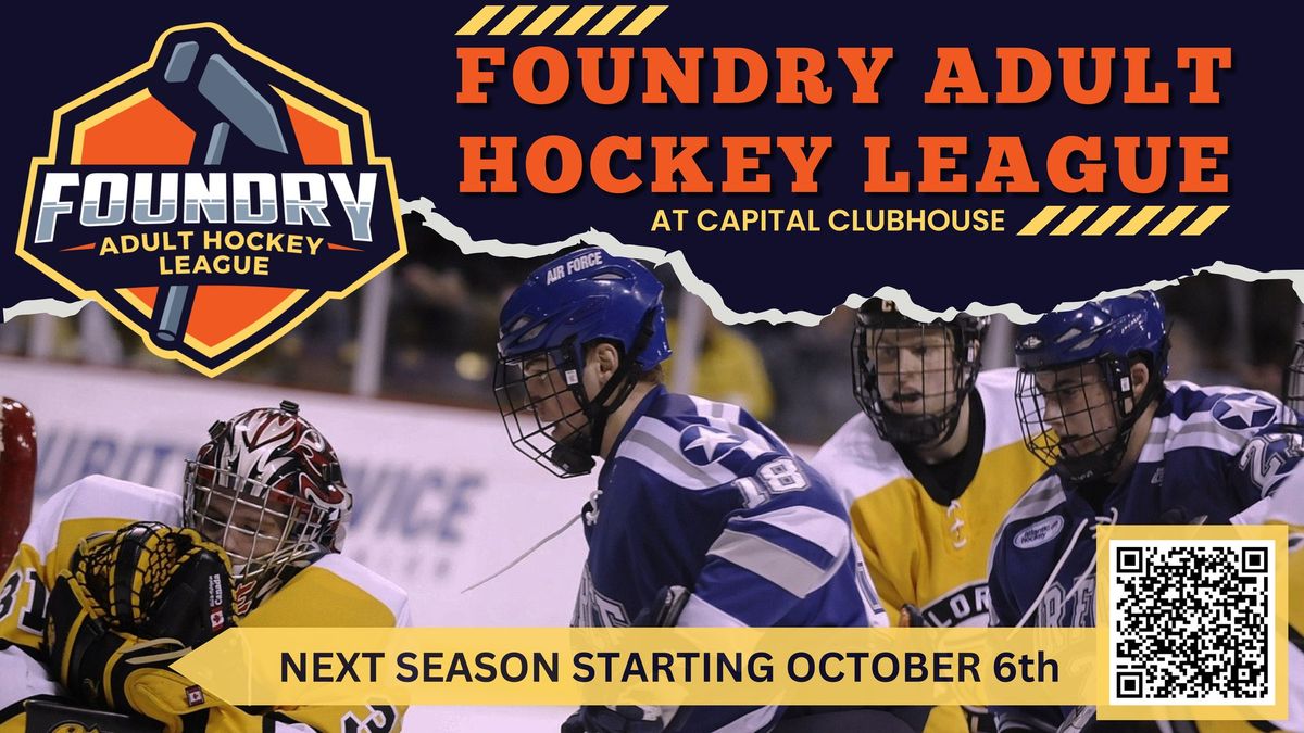 Foundry Adult Hockey League - 2024 Fall Season