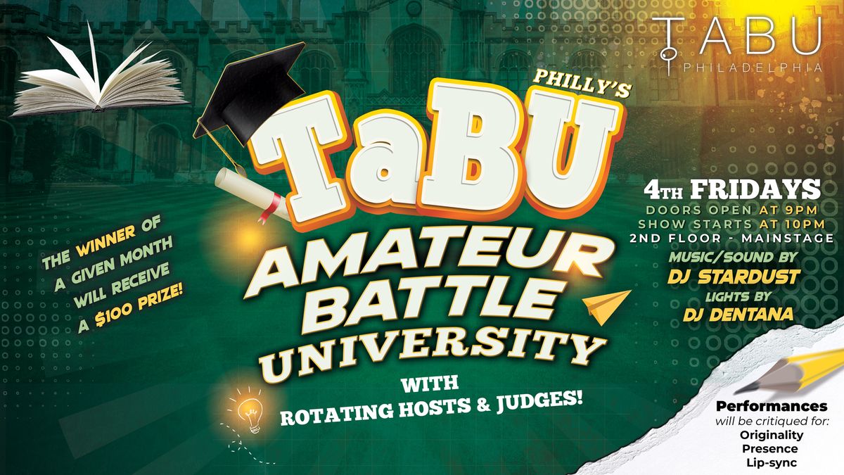 TABU Philly's Amateur Battle University