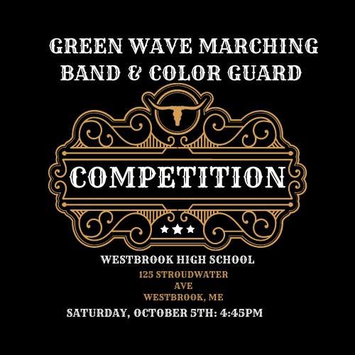 Dover Green Wave Marching Band & Color Guard Competition