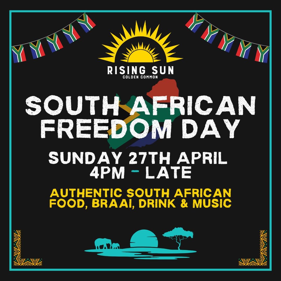 South Africa Freedom Day Party!!!