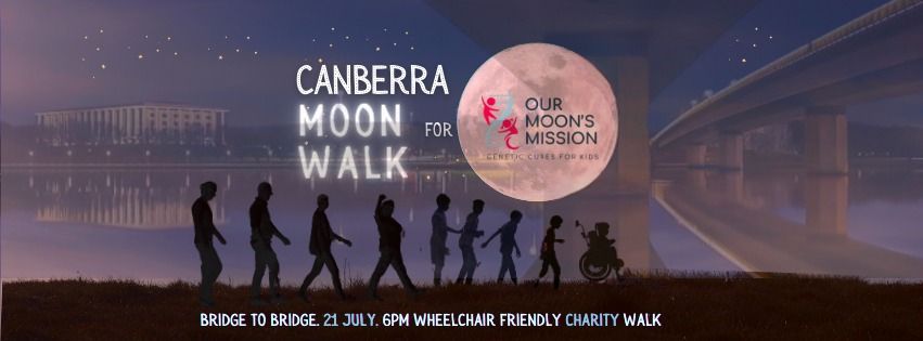 Canberra Moonwalk for Our Moon's Mission