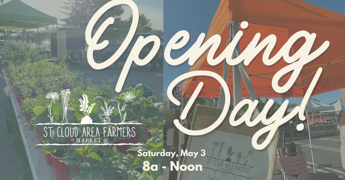 Market Opening Day! 