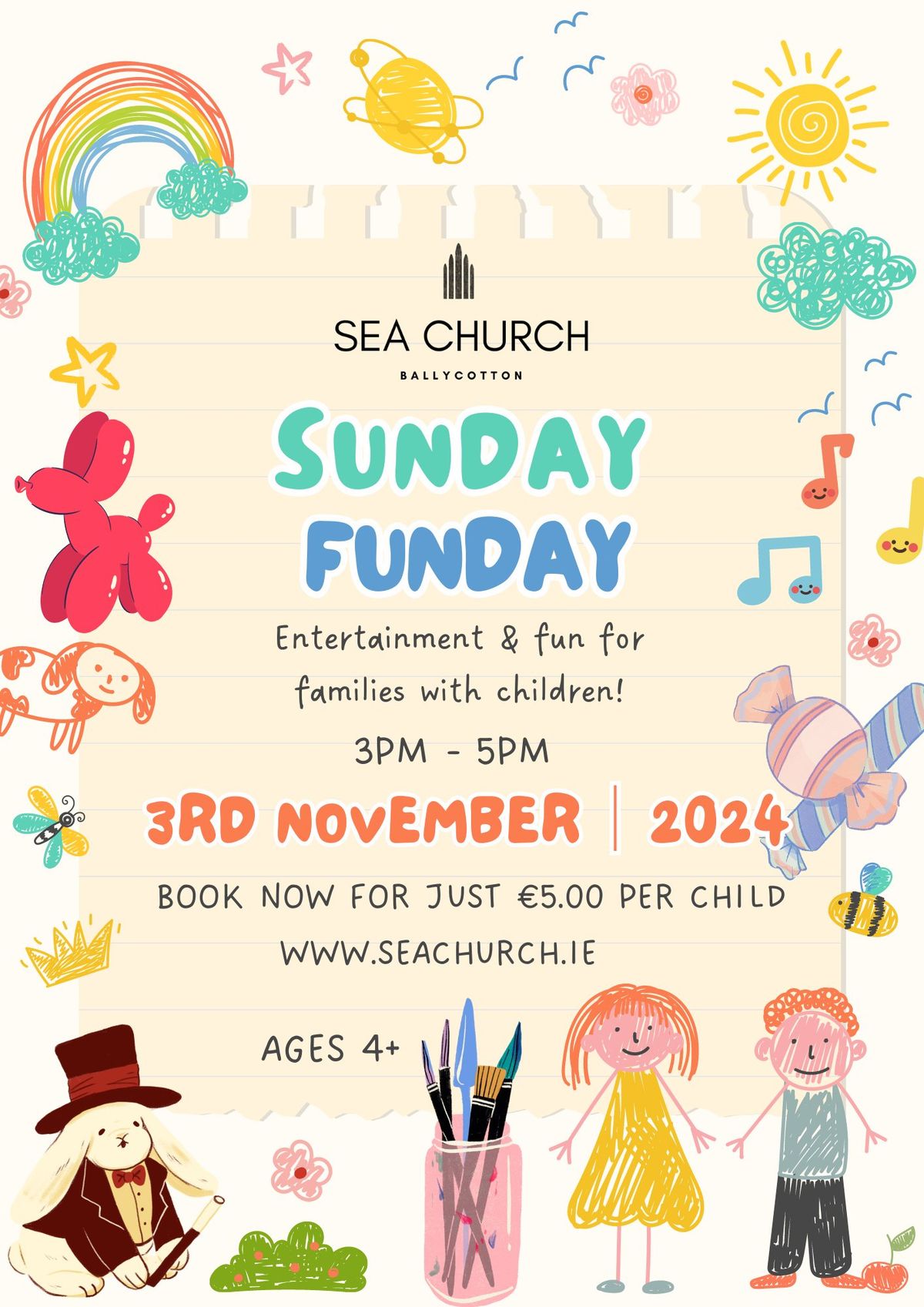 Sunday Funday Entertainment & Fun For Children