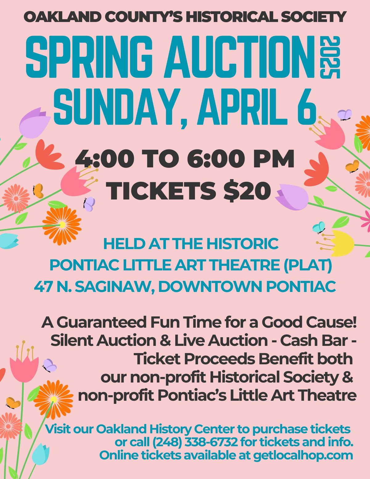 Oakland County's Historical Society Spring Auction