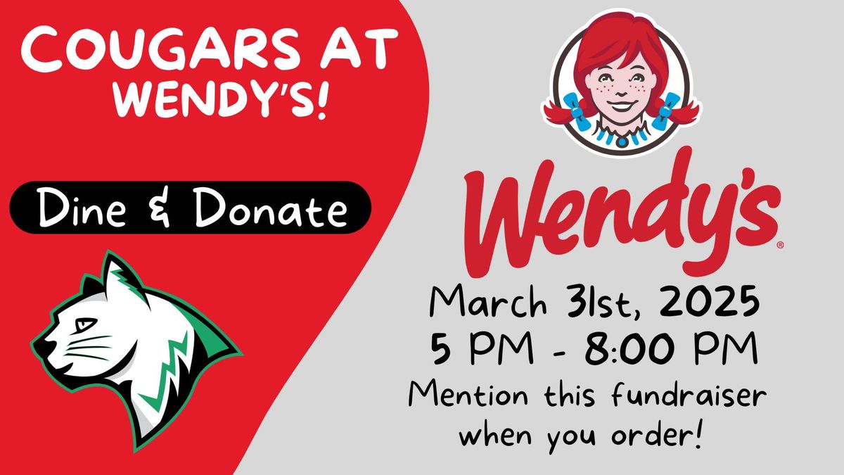 March Dine & Donate - Wendy's