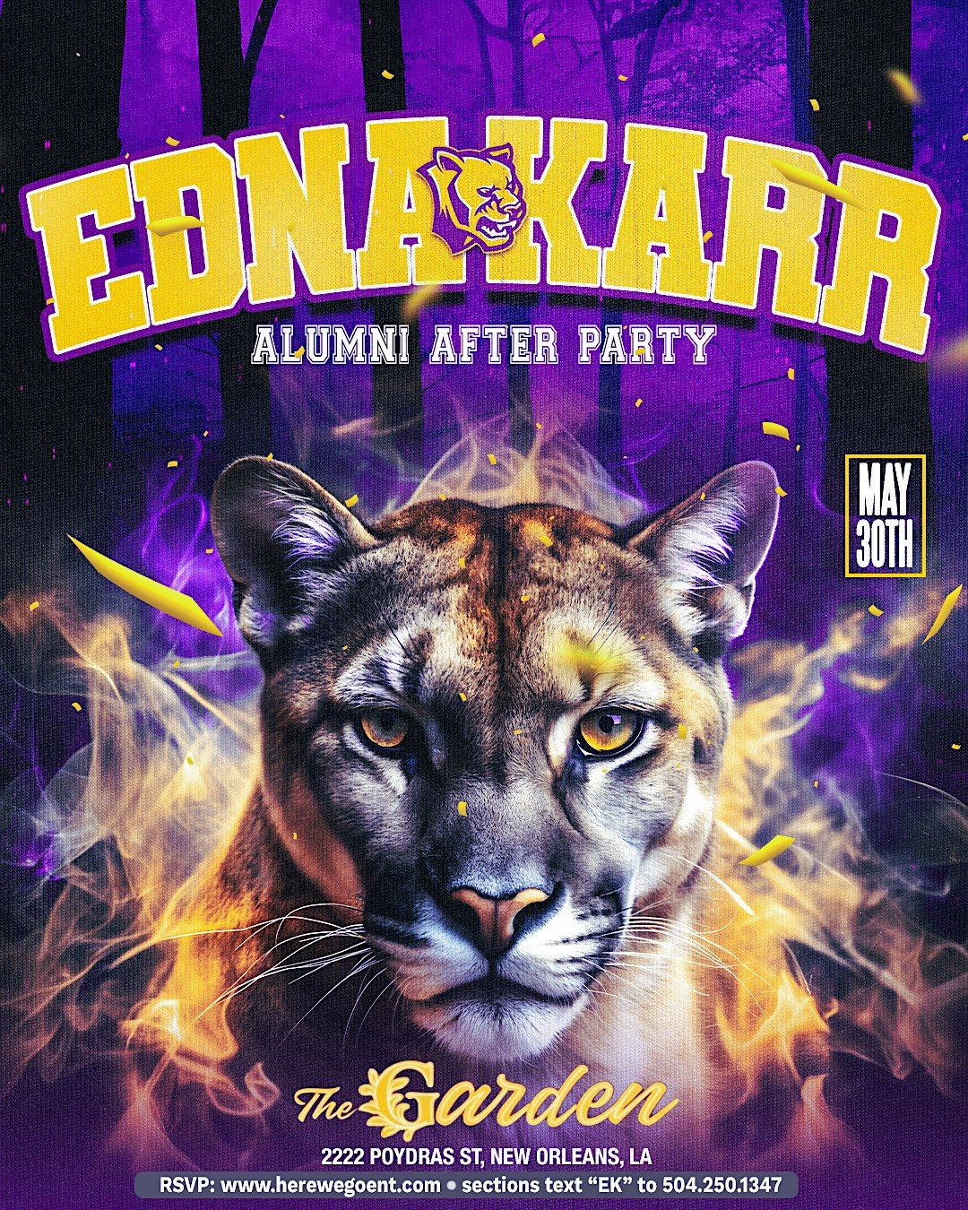 EDNA KARR ALUMNI PICNIC AFTER PARTY @ The Garden May 30,2026