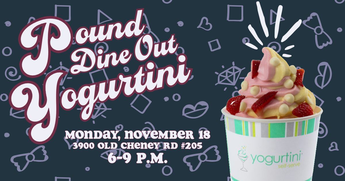 Yogurtini Dine Out | Nov. 18