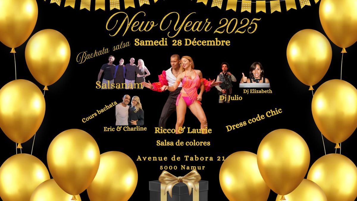 New Year Tabora Soir\u00e9e salsa\/bachata Namur