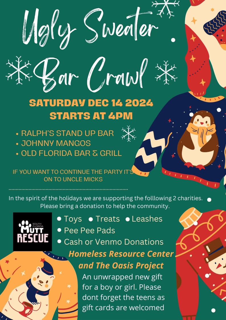 Ugly Sweater Pub Crawl