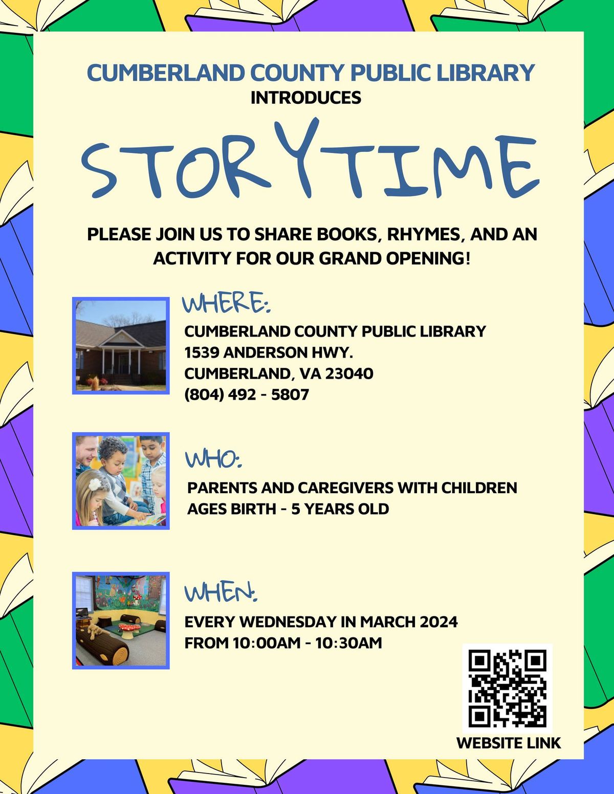 Cumberland's All Ages Storytime