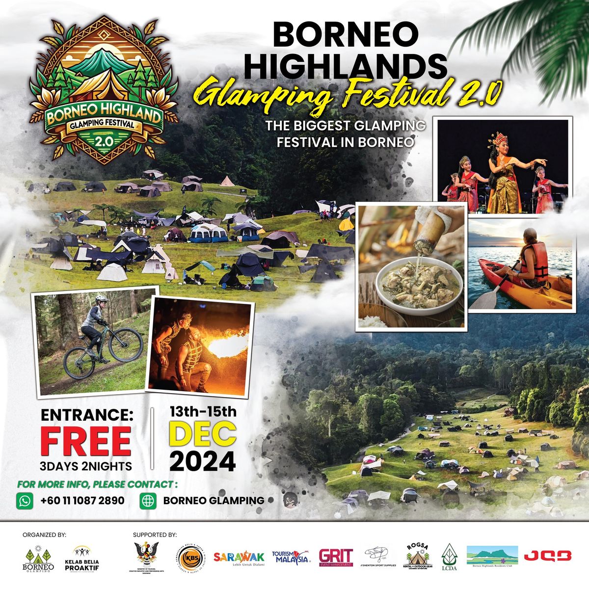 Borneo Highland Glamping Festival 2.0