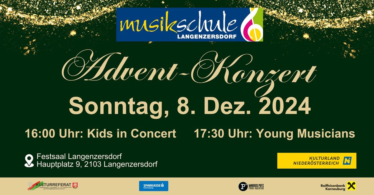 \ud83c\udfb6 Advent-Konzert der Musikschule Langenzersdorf \ud83c\udfb6