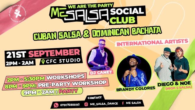 \ud83d\udc83 Me Salsa Social Club - Salsa & Bachata Special \ud83d\udd7a 