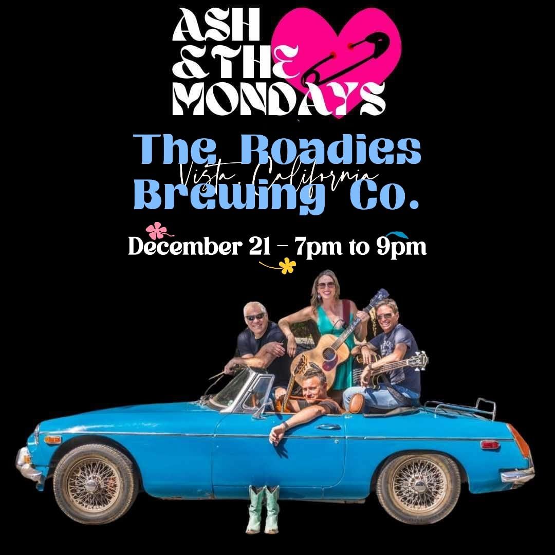 Ash & The Mondays - The Roadies Brewing Co.