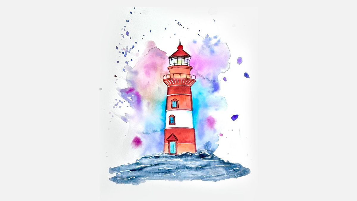 Sip & Paint Lighthouse!