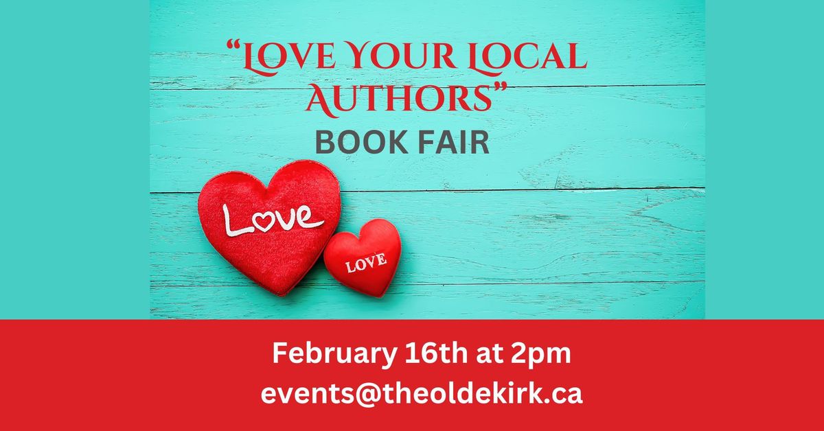 \u201cLove Your Local Authors\u201d Book Fair 