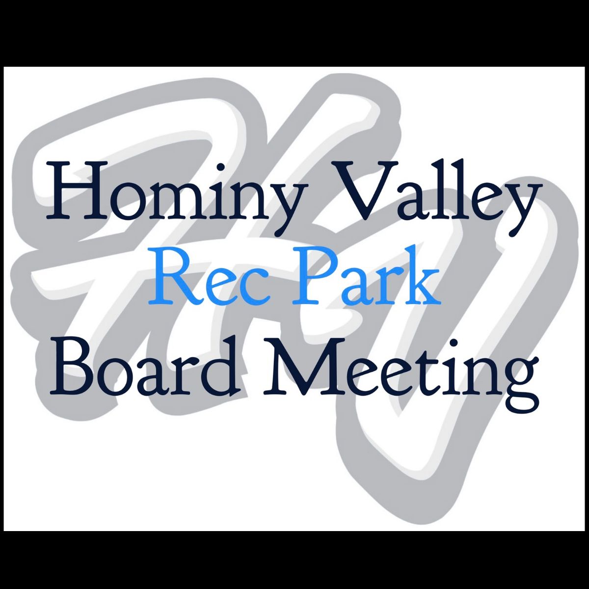 HVRP Board Mtg 