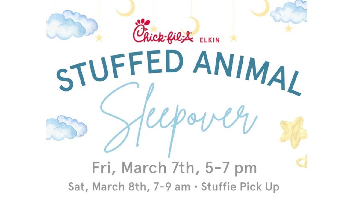 Stuffed Animal Sleepover \u2022 Chick-fil-A Elkin