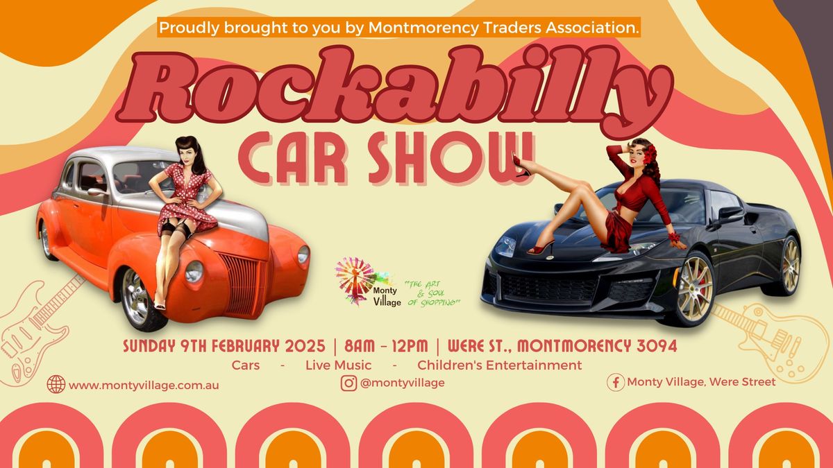 Montmorency Village Rockabilly Car Show 2025! \ud83c\udfce\ufe0f 