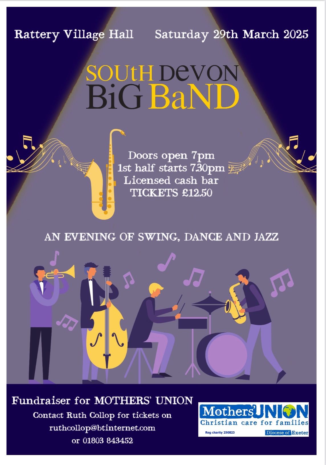 An Evening of Swing, Dance and Jazz with South Devon Big Band