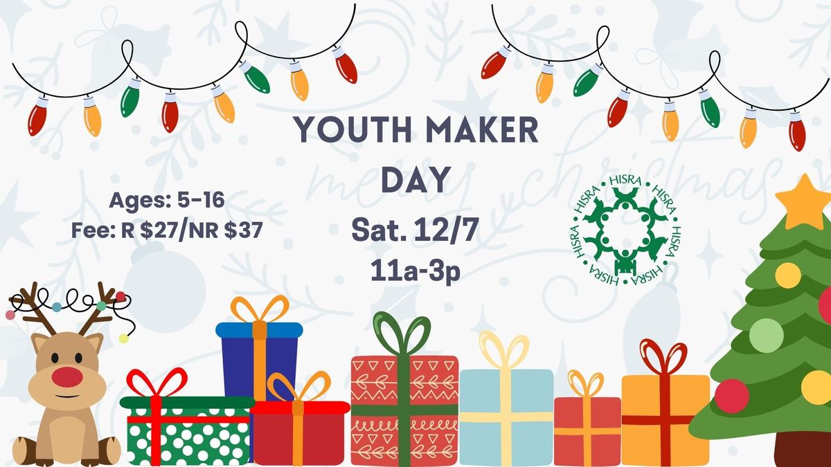 Youth Activity HUB: Youth Maker Day