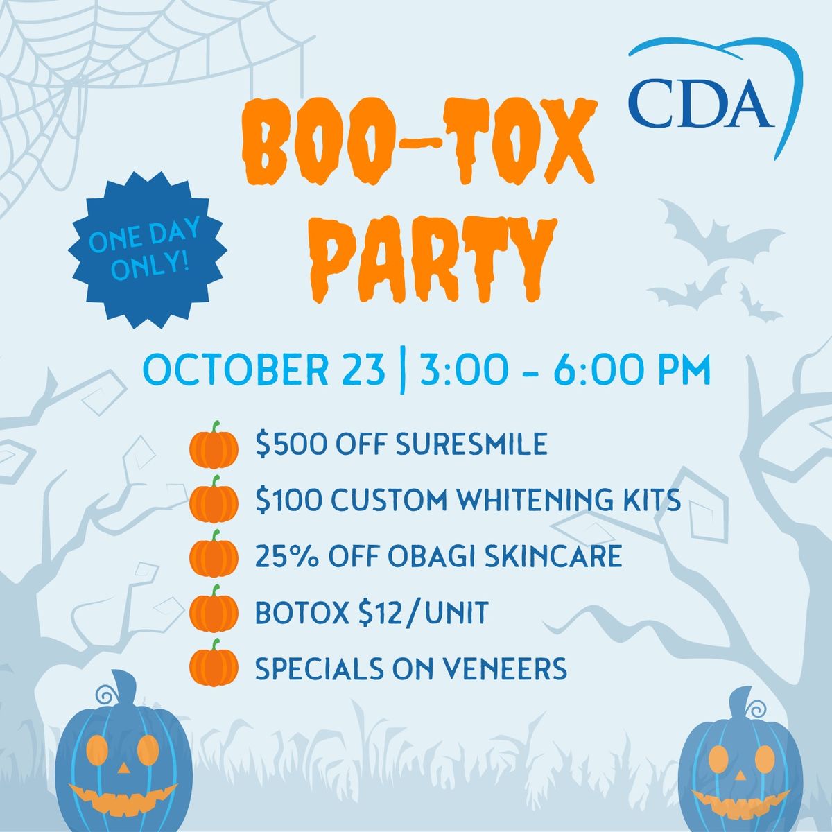 Boo-Tox Party! \ud83d\udc7b\ud83c\udf83