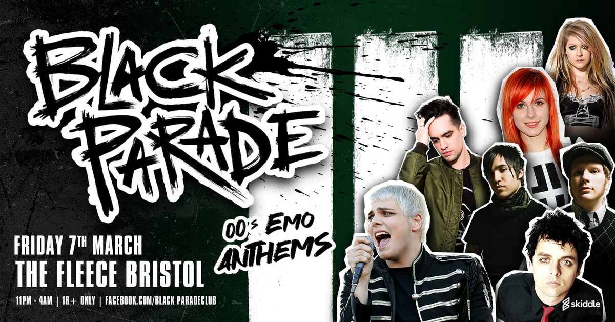 Black Parade - 00s Emo Anthems at The Fleece, Bristol - Fri 7th Mar 2025