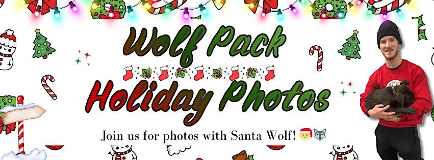 Pet Photos with Santa Wolf