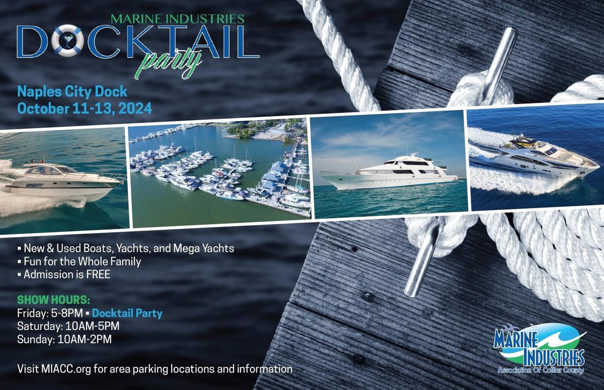 Docktail Party | Oct 11-13