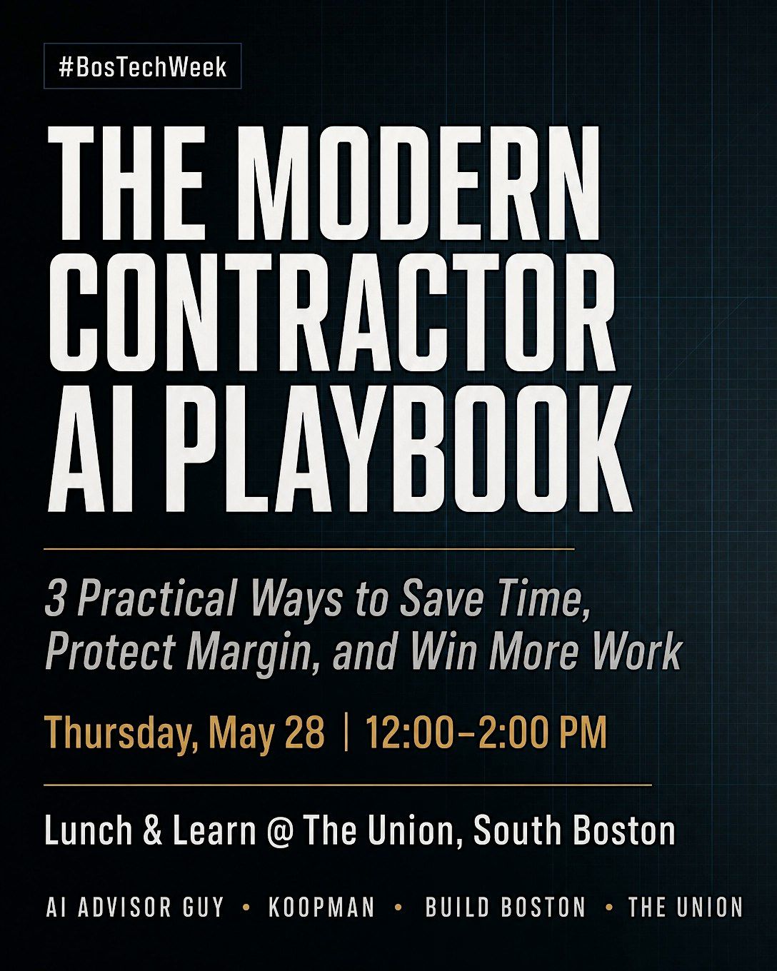 The Modern Contractor AI Playbook