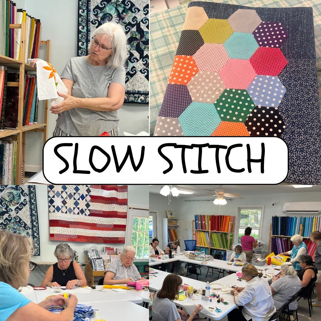 SLOW STITCHING SESSION with LinDa Grams: