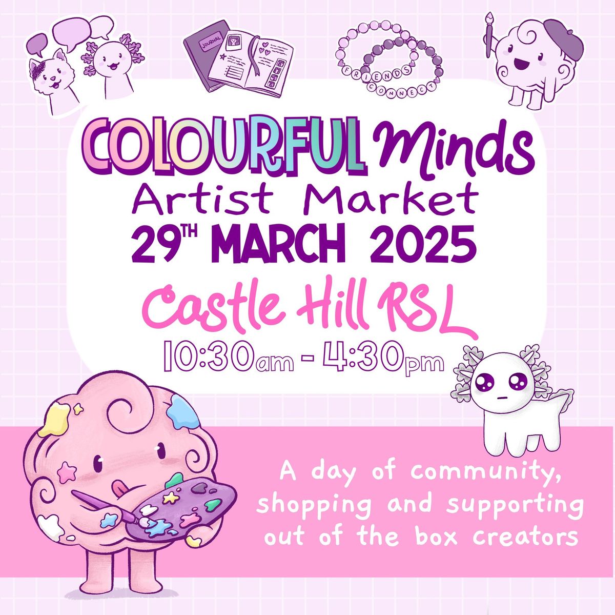 Colourful Minds Artist Market