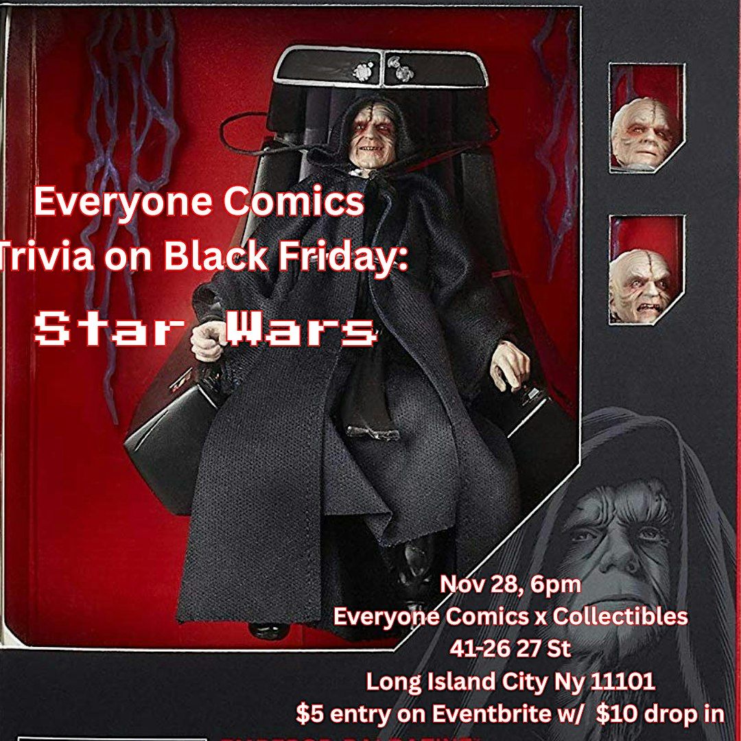 Star Wars Trivia at Everyone Comics