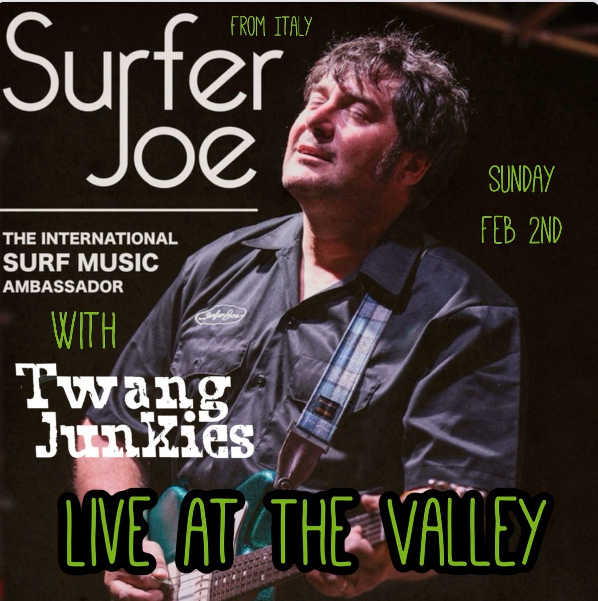 Surfer Joe\/ Twang Junkies \/ special guests 