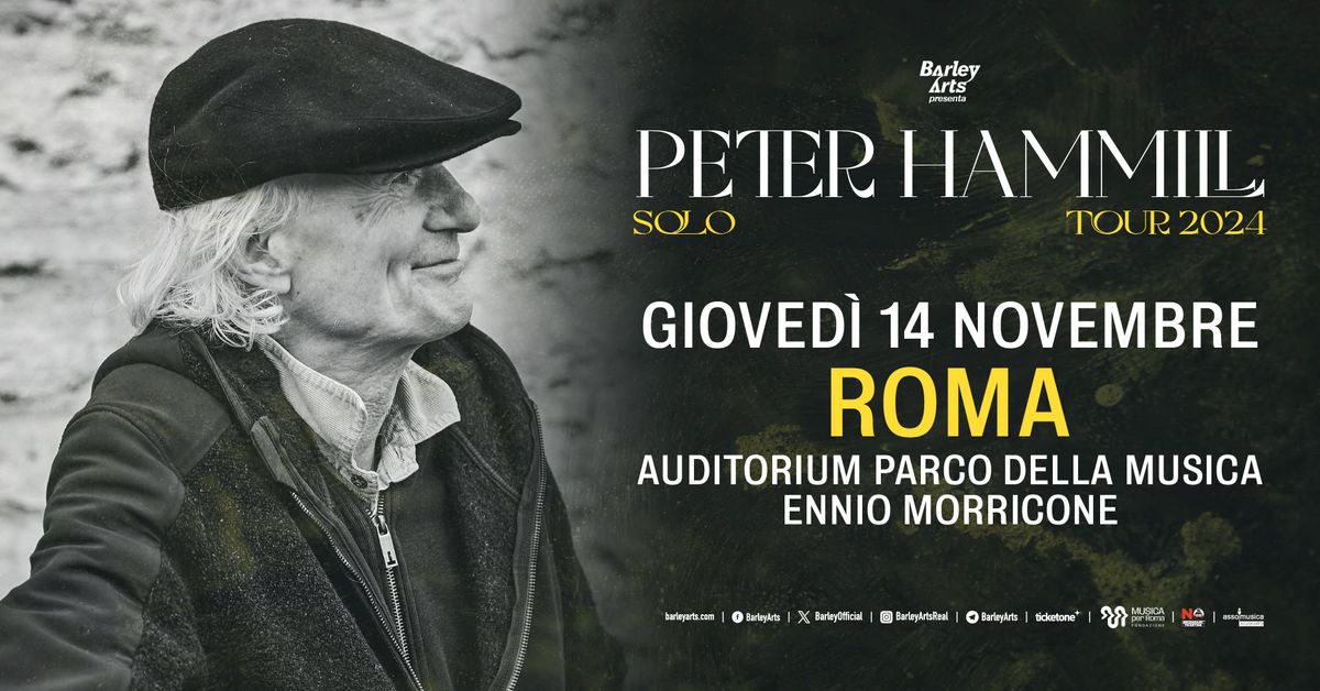 Peter Hammill | Solo Tour 2024 | Live in Roma