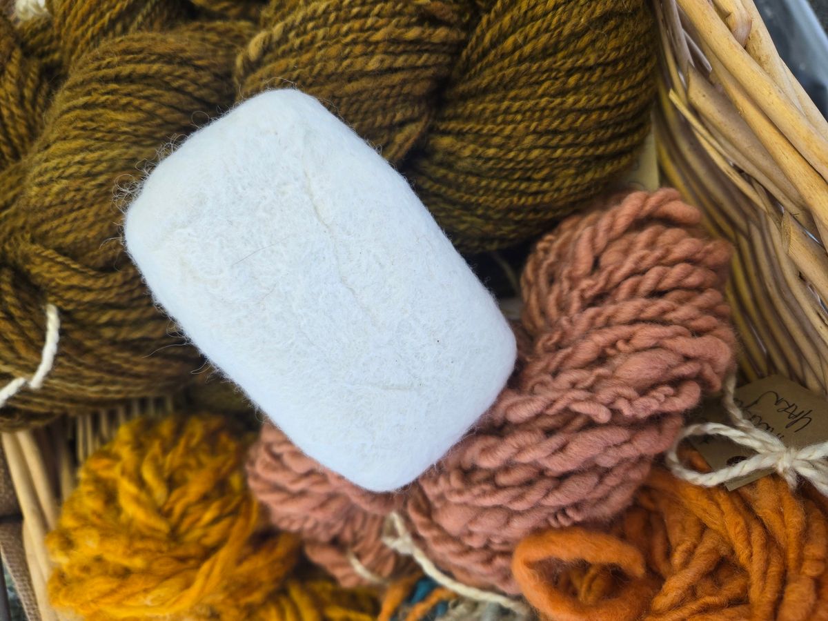 Fiber Workshop- Felted Soap