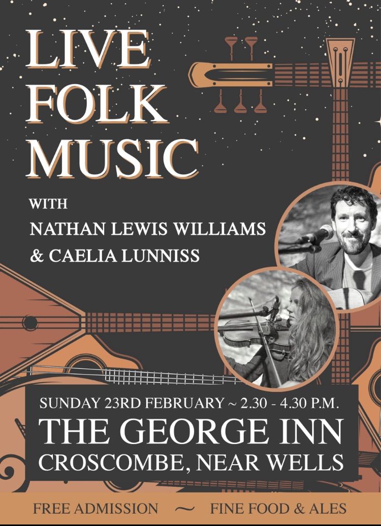 Live folk music at The George from Nathan & Caelia 