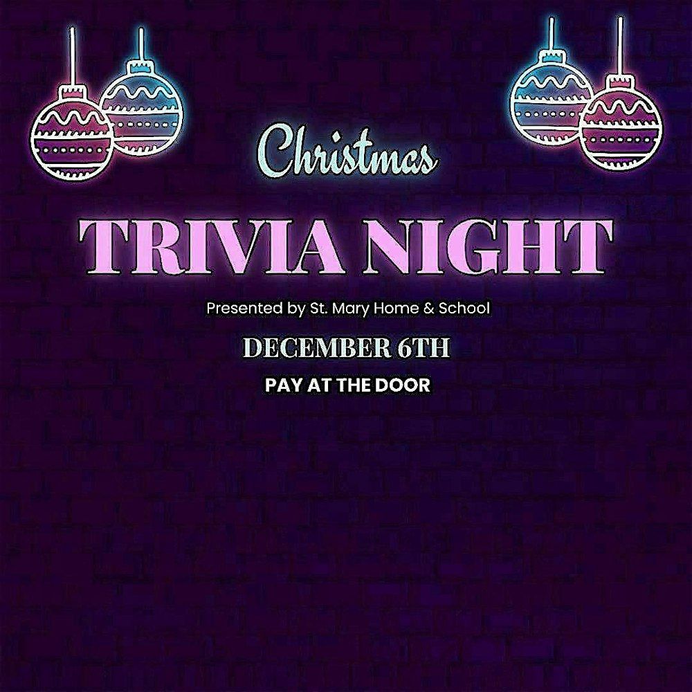 Christmas Trivia Night 2024