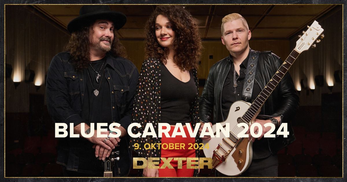 Blues Caravan 2024: Alastair Greene \/ Eric Johanson \/ Katarina Pejak - Dexter, Odense