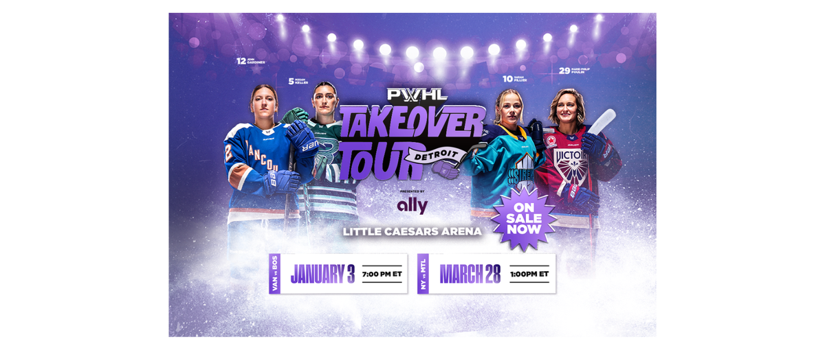 Parking PWHL Takeover Tour: Montreal Victoire vs New York Sirens