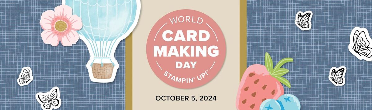 October\u2019s In Person Card Making get together 