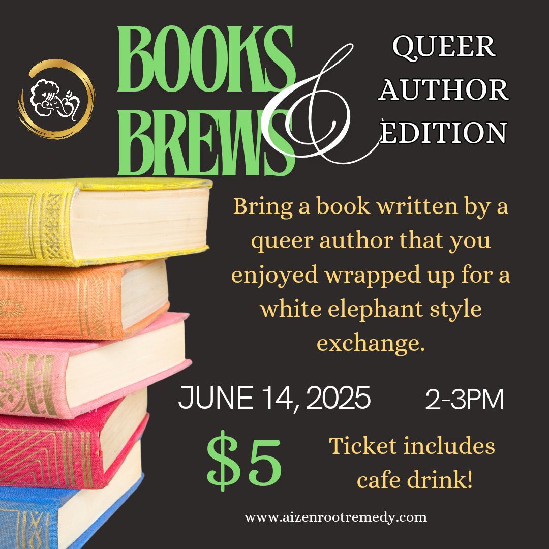 Books & Brews: Queer Authors (June)