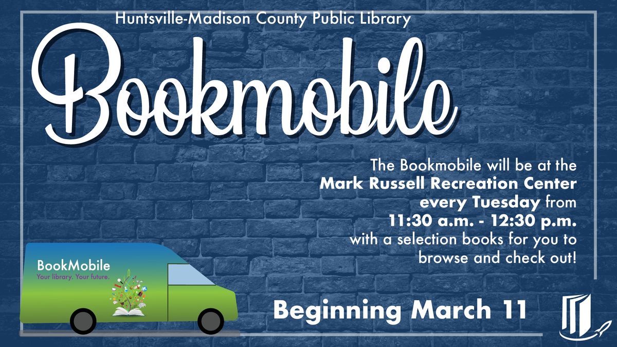 Bookmobile at Mark Russell Recreation Center