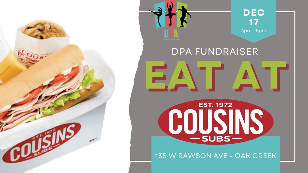 Dining Fundraiser at Cousins Subs